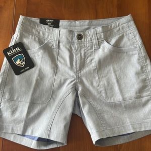 Brand new Kuhl light blue lightweight shorts